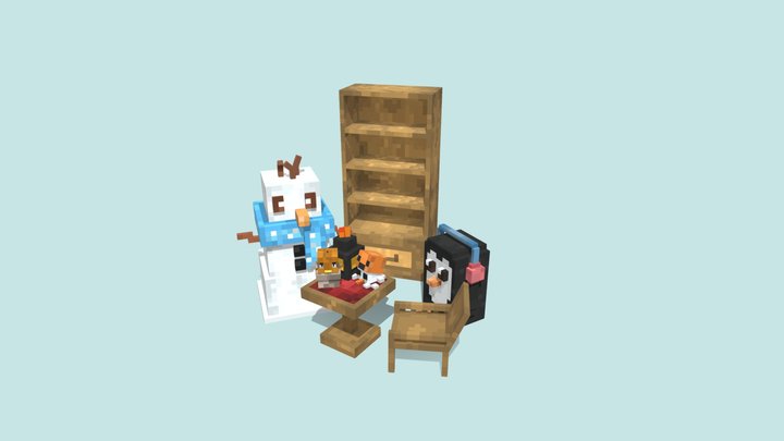Snowyday 3D Model