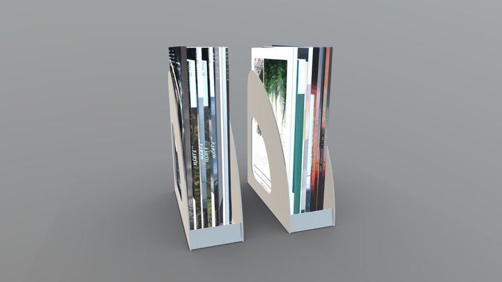 Office decor holder magazine – Modèle 3D gratuit STL