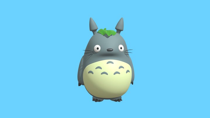 Totoro 3D Model