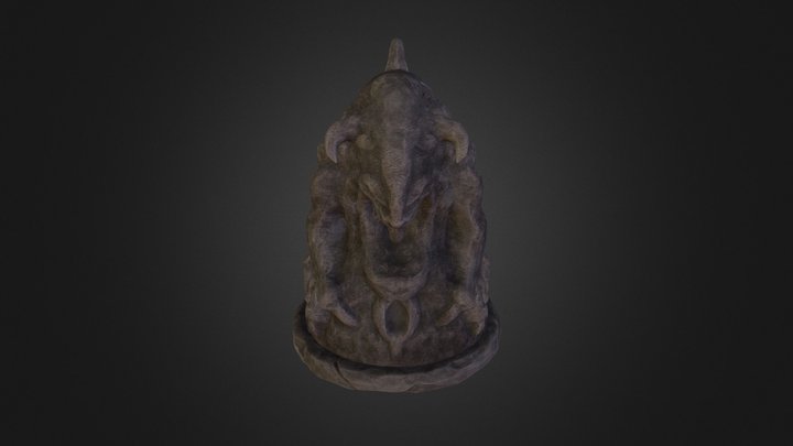 Gargoyle Statue 3D Model
