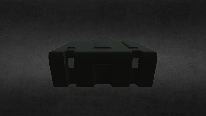 Military Box 3D Model