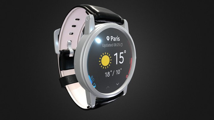 Smart Watch Design 3D Model