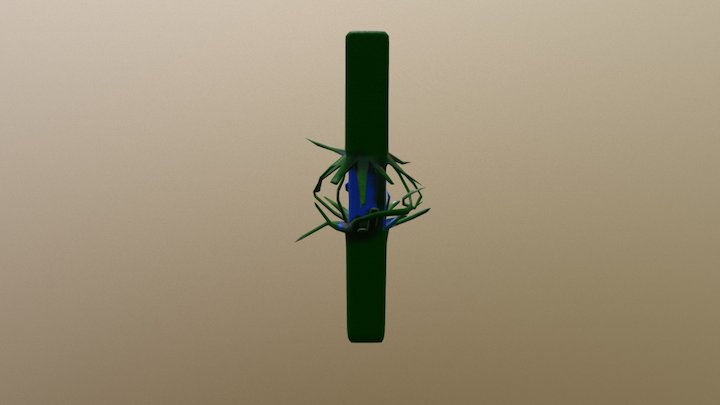 FINAL_Flowerpillar 3D Model