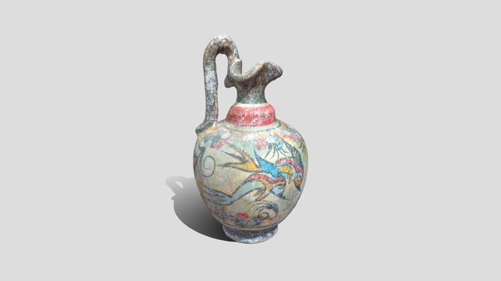 Greek vase 3D Model