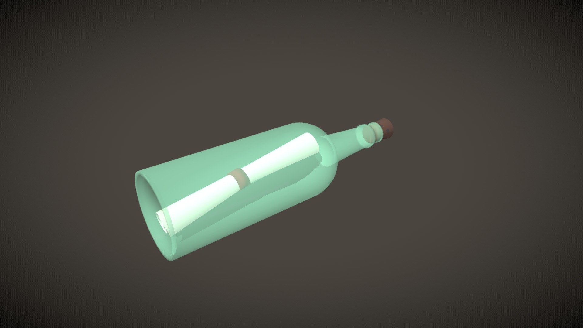 Message in a bottle