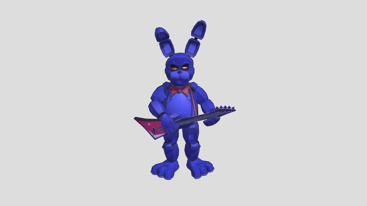 Stylized bonnie 3D Model