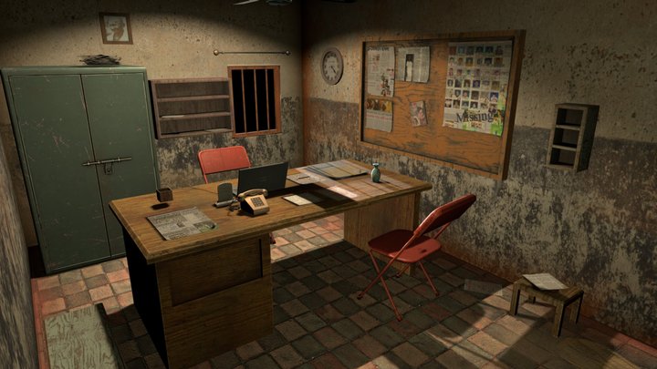 Office To Artstation 3D Model