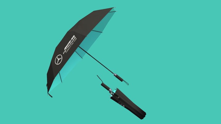 AMG Compact Umbrella 3D Model