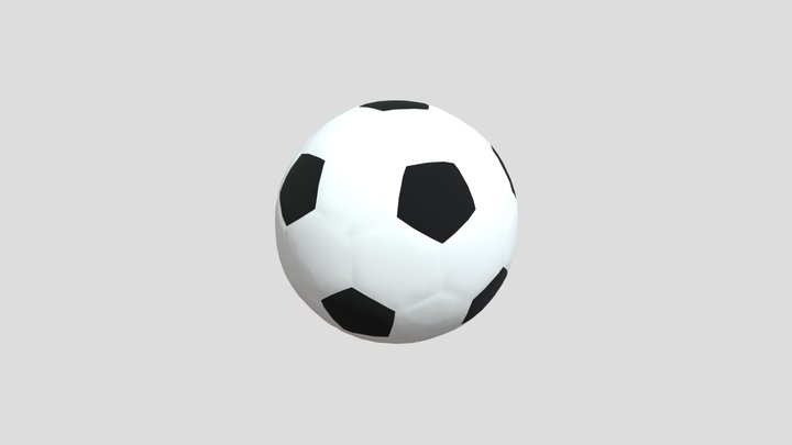 Soccer Ball [Optimized] 3D Model