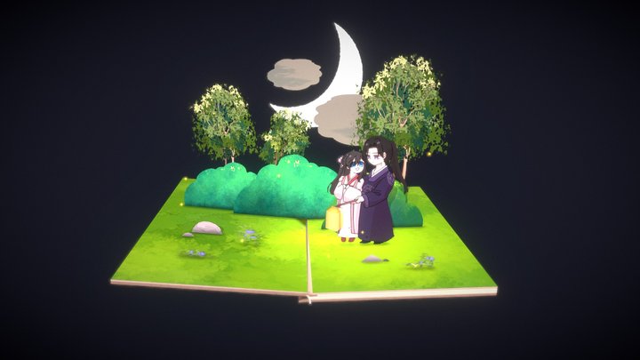 20220503 popup book 3D Model