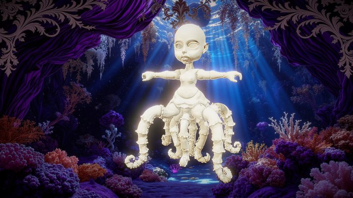 Bjd-doll 3D models - Sketchfab
