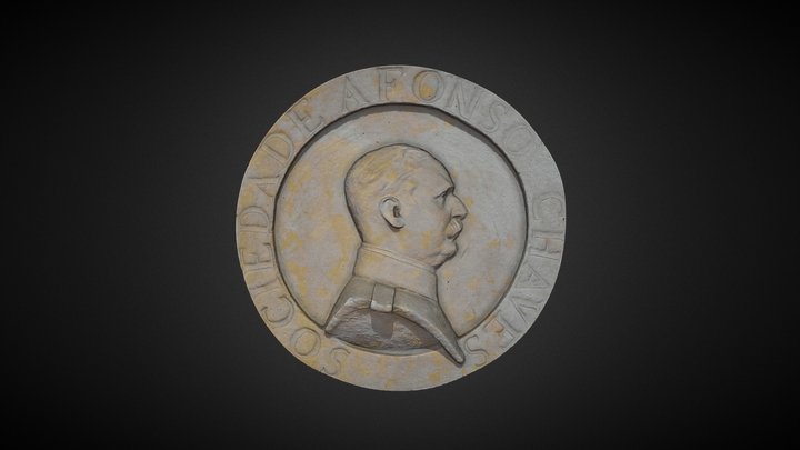 Medalha 'Sociedade Afonso Chaves' 3D Model