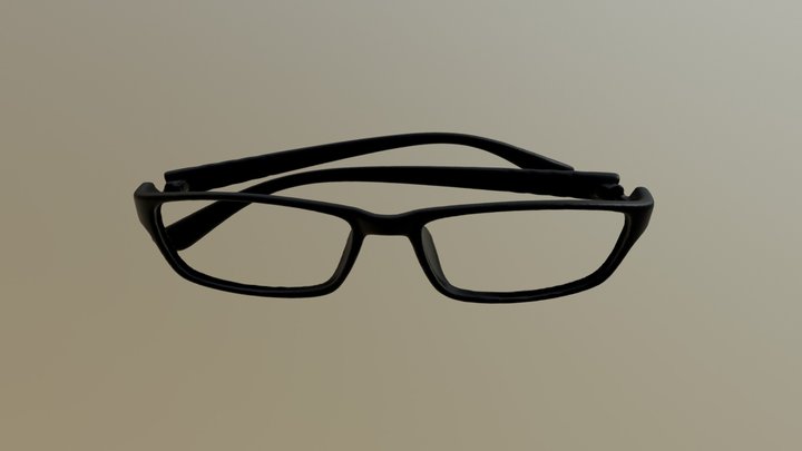 Glasses Frame - 3D Scan 3D Model