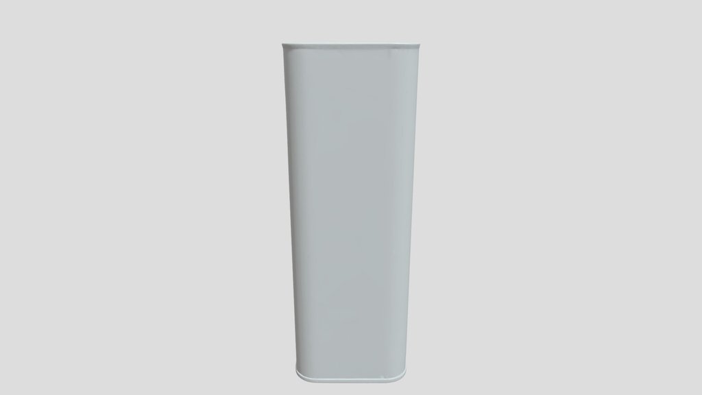 metal oil canister