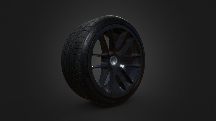 Michelin Pilot Super Sport PBR v2 - 50% off 3D Model