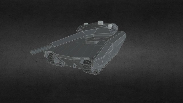 Pl-01 Tank 3D Model
