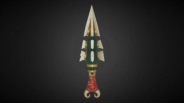 Legendary Dagger 3D Model