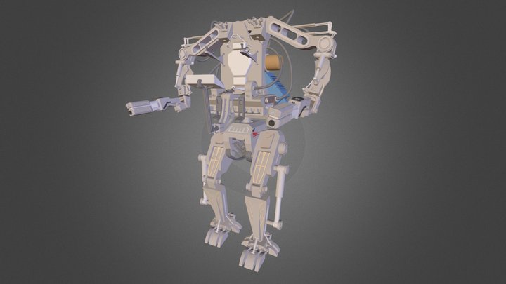 Egzoszkielet / Exoskeleton 3D Model