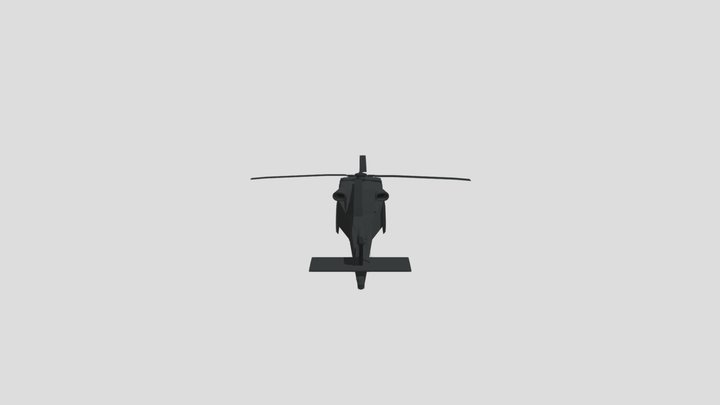 UH-60 Blackhawk 3D Model