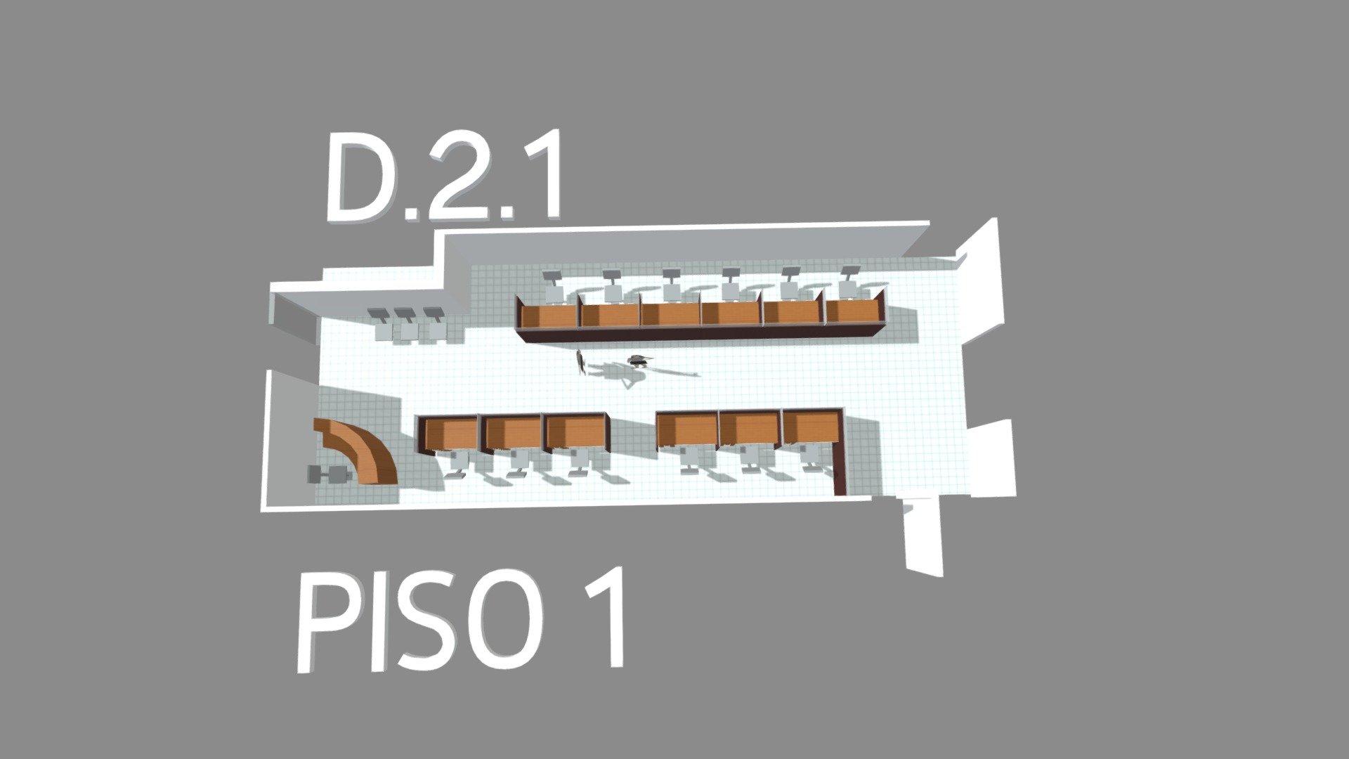 Piso 1 Zona D 2.1 Ecr