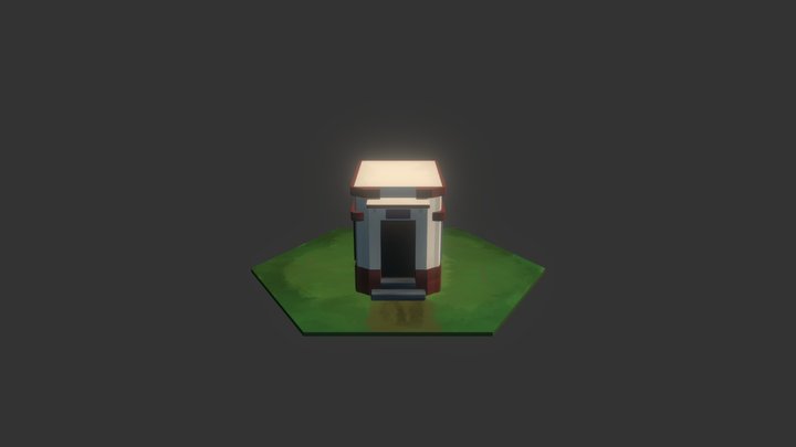 Police Box 3D Model