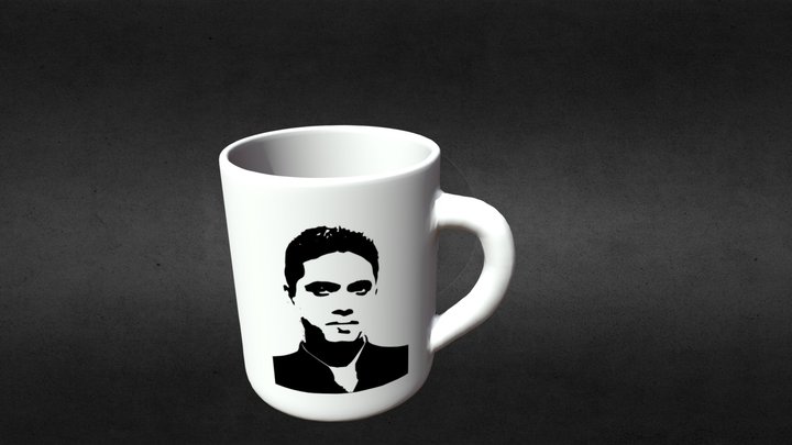 Mug_with_my_Vector_Image 3D Model