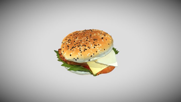 Burger 3D SCAN 3D Model
