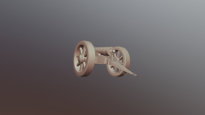 cannon 3D Model