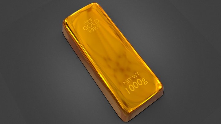 Fine Gold 3D Model
