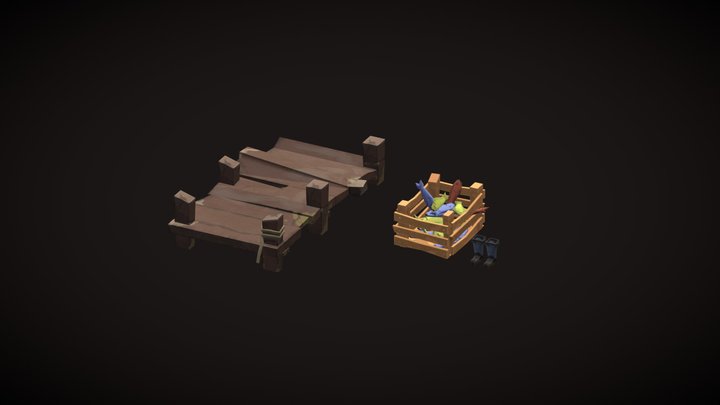 Visiting Village - Stylized Assets 3D Model