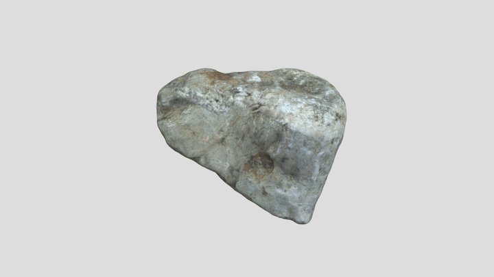 Textured Mesh Rock 3D Model