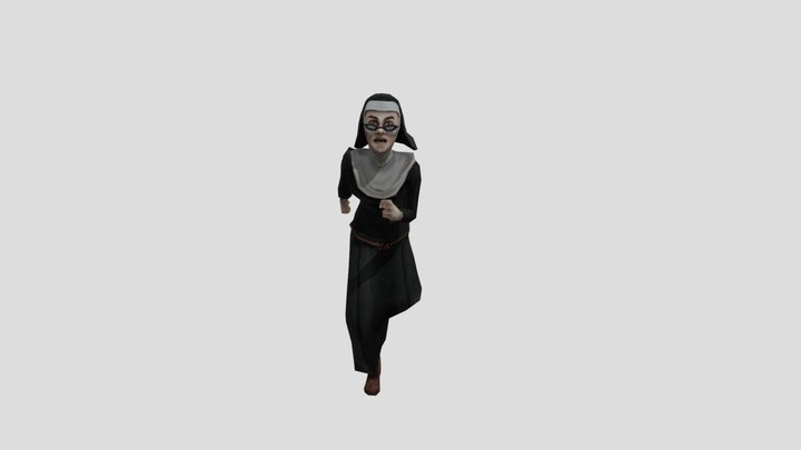 evil-nun-2-sister-madeline-run 3D Model
