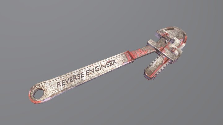Renderverse Wrench 3D Model