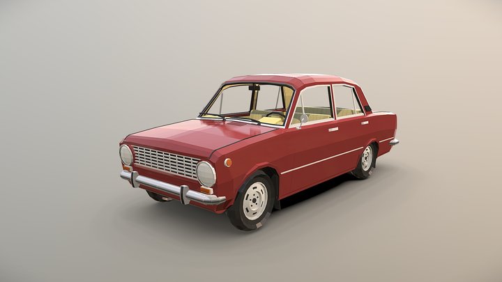 Ваз 2101 3D Model