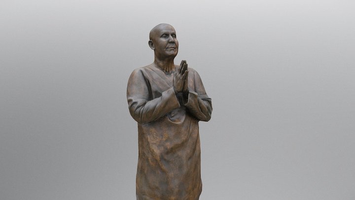 Sri Chinmoy statue