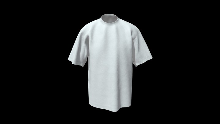 BAGGY_TEE_0003A 3D Model