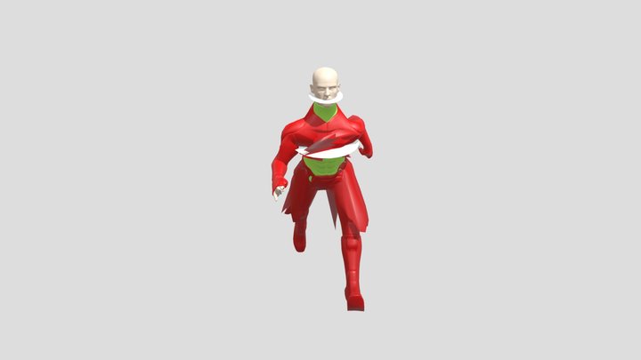 detective run ani 3D Model
