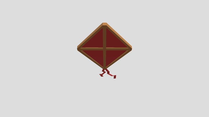 Kite 3D Model