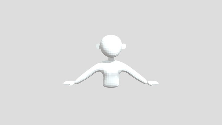 Blocking Personaje 3D Model