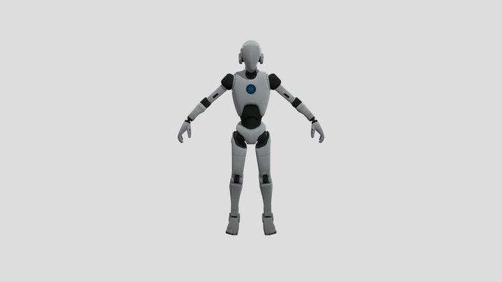 fortnite Stark Bot 3D Model