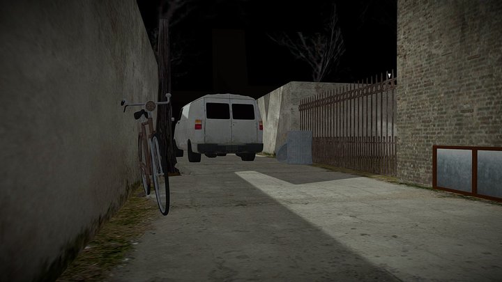 Psychopath Hunt Intro map 3D Model
