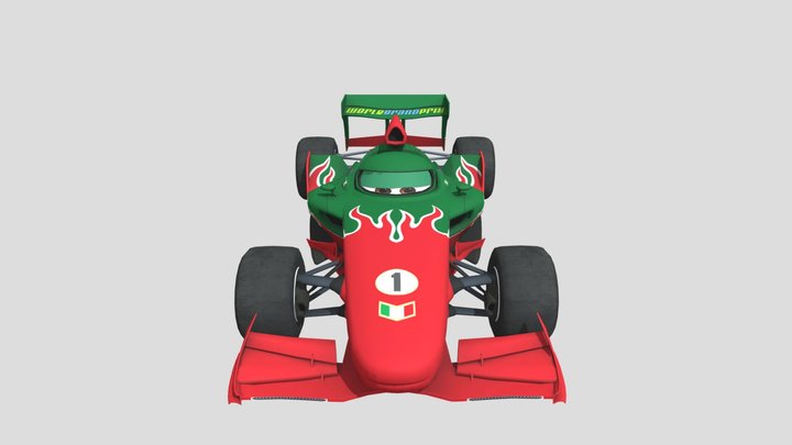 Better-cars-2-game-francesco-bernoulli-Hot Rod – Modelo 3D gratuito STL