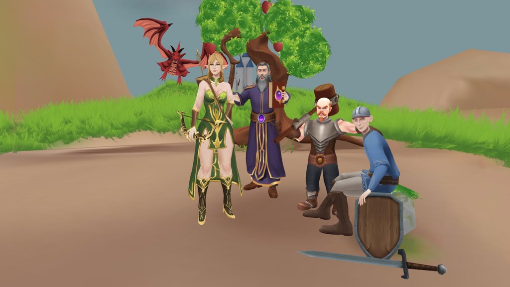 The Company Characters Asset Pack
