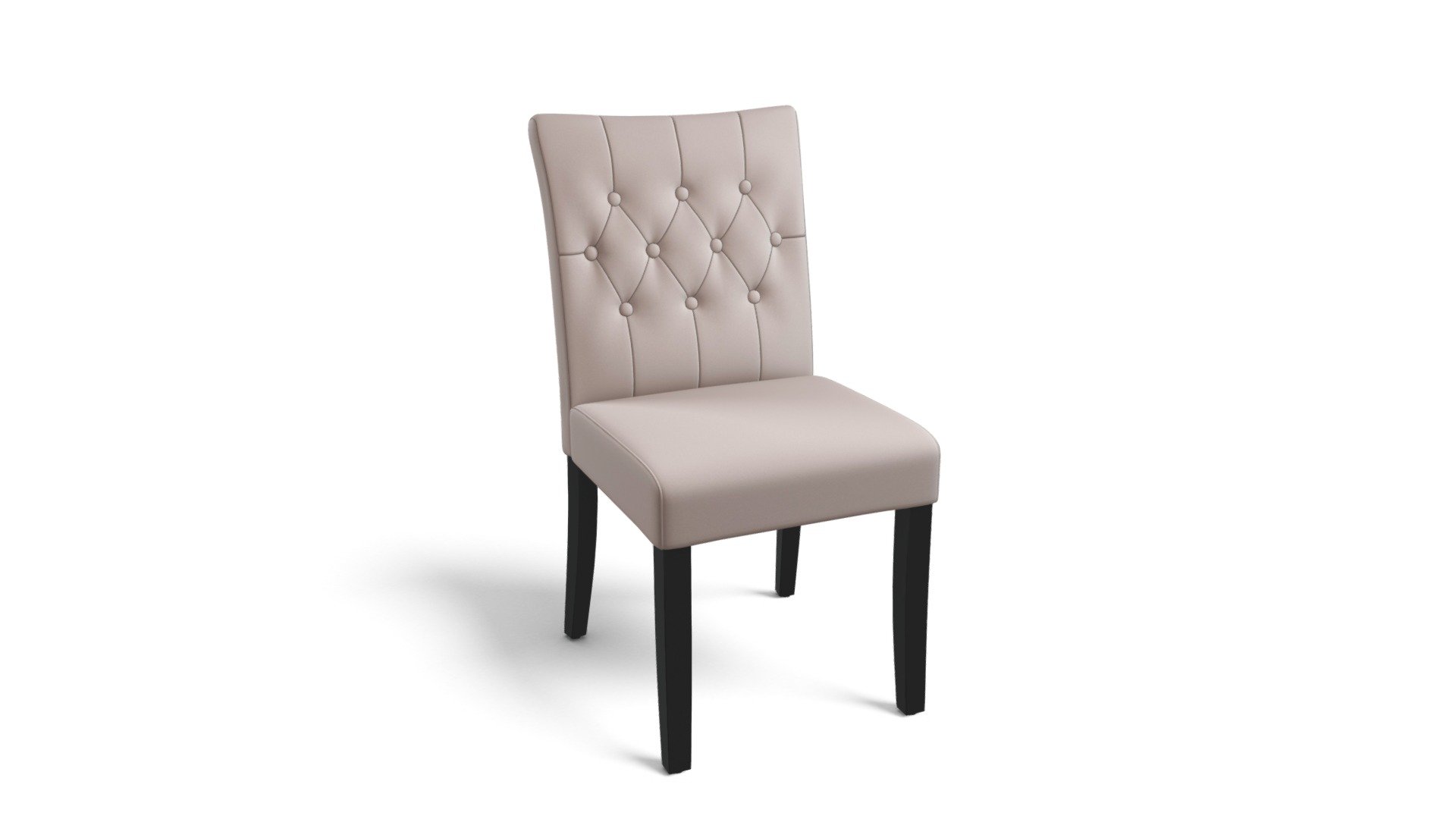 Set of 2 Flynn Dining Chairs, Pewter Grey Download Free 3D model by