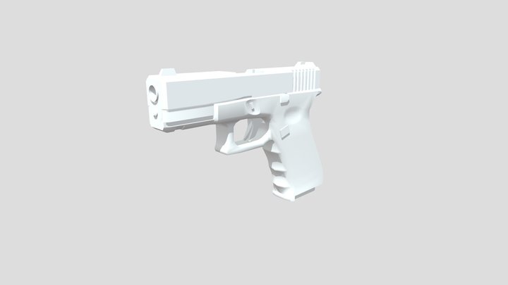 Glok-18 3D Model