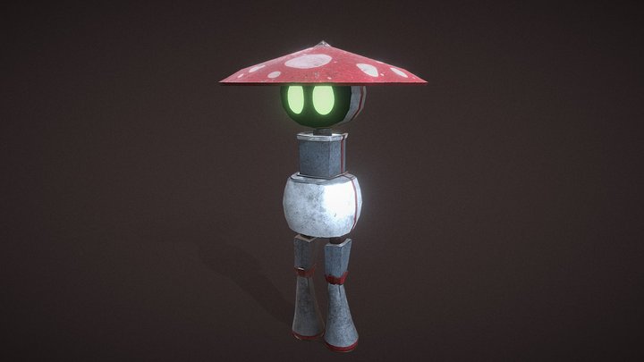 SPORE - the robotic mushroom 3D Model