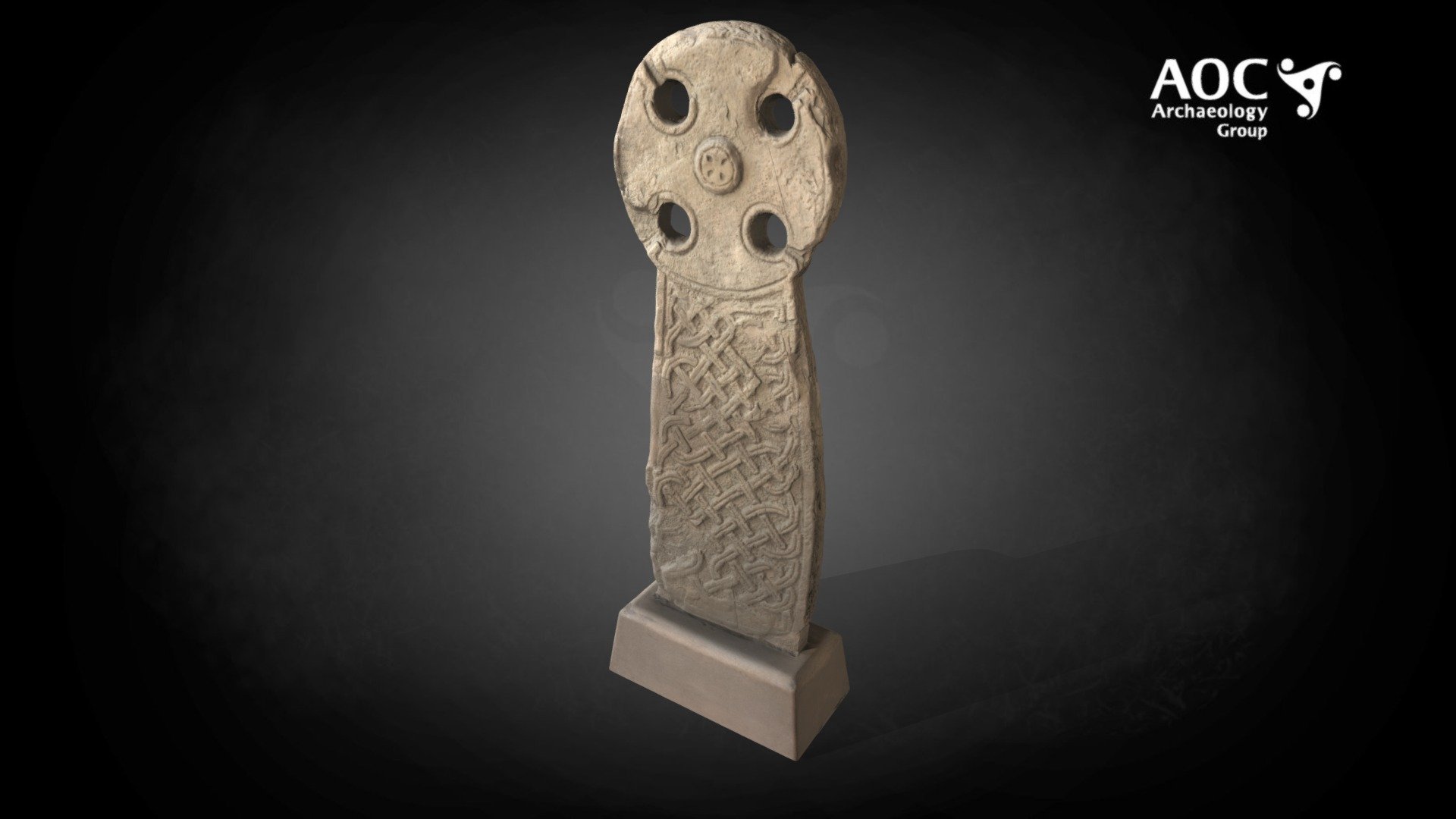 Kirkinner Cross Slab - Download Free 3D model by AOC Archaeology Group ...