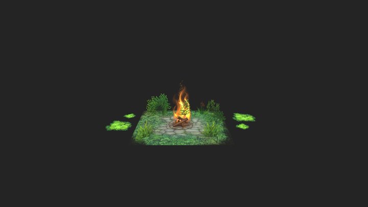 OGNISKO 3D Model