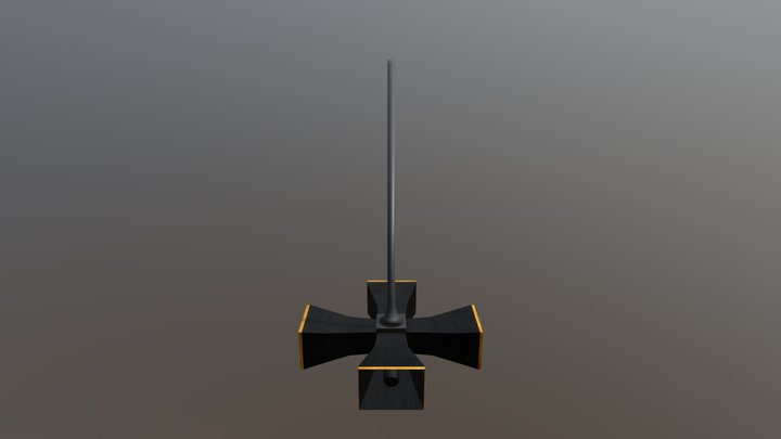 Air Raid Siren 3D Model