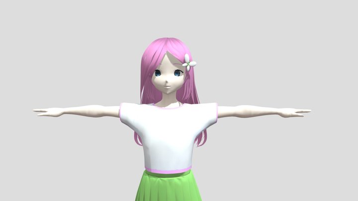 Fluttershy 3D Model